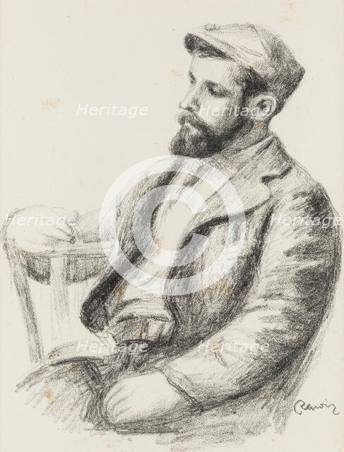 Portrait of Louis Valtat (1869-1952), 1904. Creator: Renoir, Pierre Auguste (1841-1919).