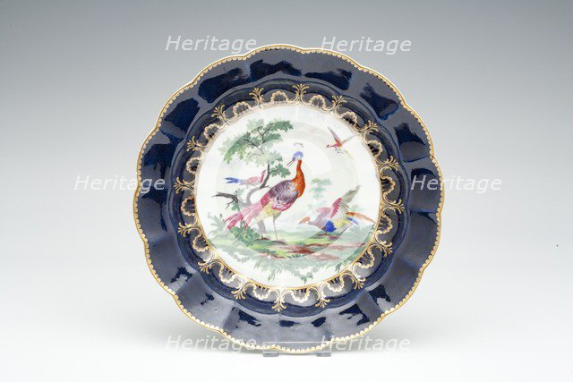 Plate, c1770-1775. Artist: Unknown.