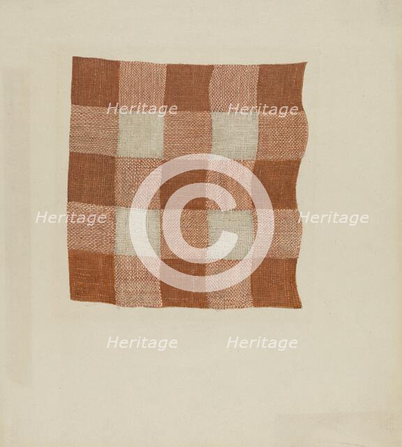 Shaker Linen, 1935/1942. Creator: George Constantine;Constantine, George.