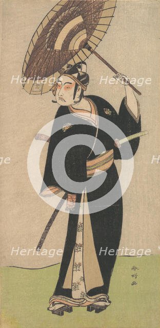 The Third Ichikawa Yaozo in the Role of the Otokodate Sukeroku, 1784. Creator: Katsukawa Shunko.
