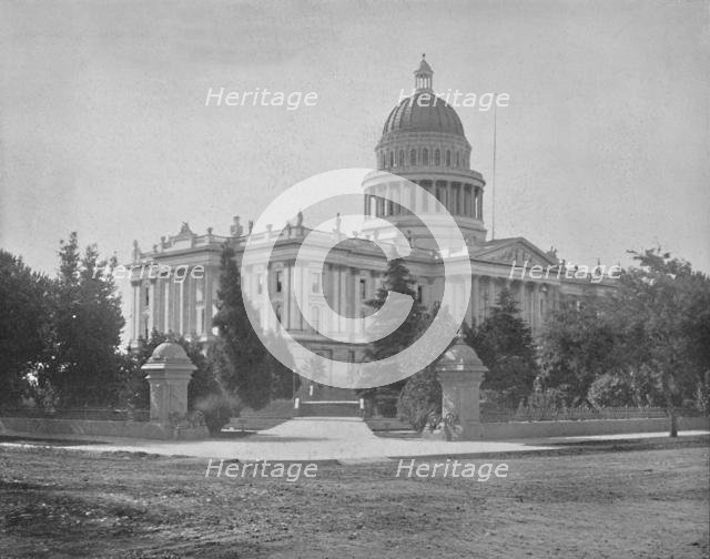 'State Capitol, Sacramento, California', c1897. Creator: Unknown.