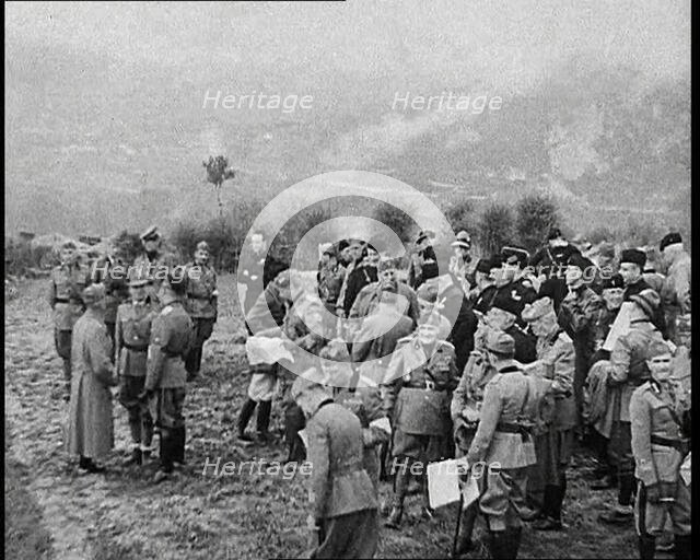 Italian Soldiers on the Alps, 1930s. Creator: British Pathe Ltd.