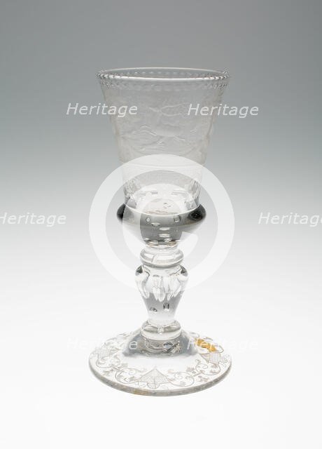 Goblet, England, 18th century. Creator: Unknown.