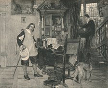 'Mr. Oliver Cromwell of Ely Visits Mr. John Milton', 1883, (1886). Artist: Robert Hoskin.