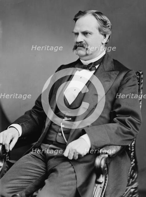 Hon. Wm. A. Richardson of Illinois, Secretary of Treasury, Grant Administration, c.1870-1880. Creator: Unknown.