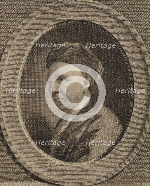 Portrait of the composer Johann Adam Hiller (1728-1804) , 1780.