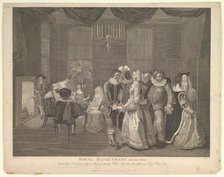 Royal Masquerade Somerset House, October 21, 1805. Creator: Thomas Cook.