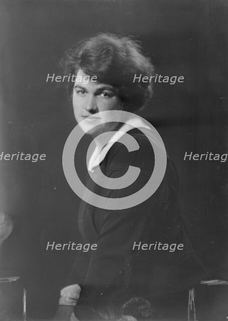 Miss Adamson, portrait photograph, 1918 Oct. 28. Creator: Arnold Genthe.