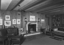 Guido R. Rahr, residence in Manitowoc, Wisconsin, 1945. Creator: Gottscho-Schleisner, Inc.