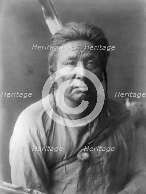 Flathead Woman [B], c1908. Creator: Edward Sheriff Curtis.