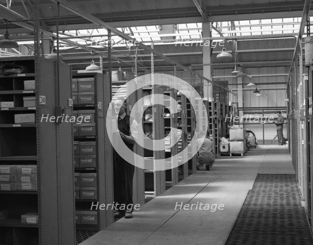 The stores at Bestwood Colliery, North Nottinghamshire, 13th July 1962. Artist: Michael Walters