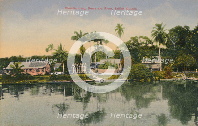 Christianburg, Demerara River, British Guiana', early 20th century.  Creator: Unknown.