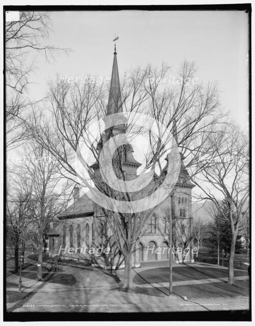 Congregational church, Williamstown, Mass., between 1900 and 1906. Creator: Unknown.
