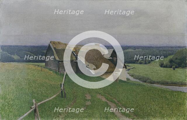 The house on top, 1904. Creator: Ferdinand Brunner.