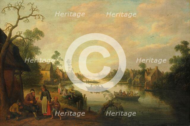 River View, 1650. Creator: Joost Cornelisz Droochsloot.