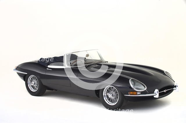1965 Jaguar E type S1 Drophead Coupe. Creator: Unknown.