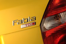 SKODA Fabia 2007. Artist: Simon Clay.