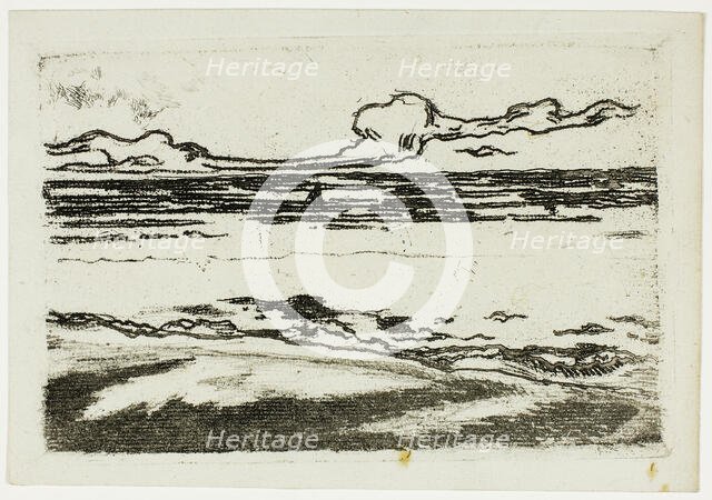 The Sea at Bognor, 1895. Creator: Theodore Roussel.