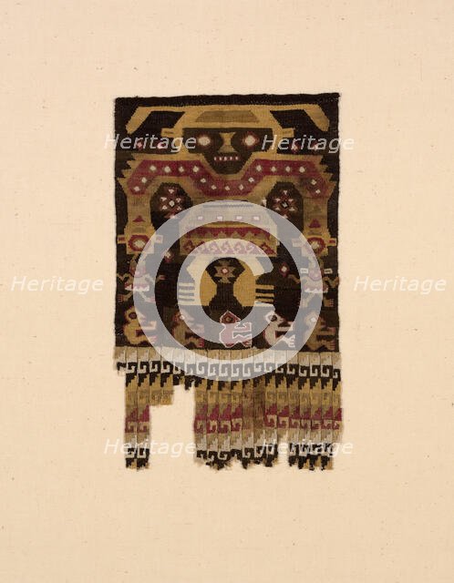 Fragment, Peru, A.D. 1000/1476. Creator: Unknown.