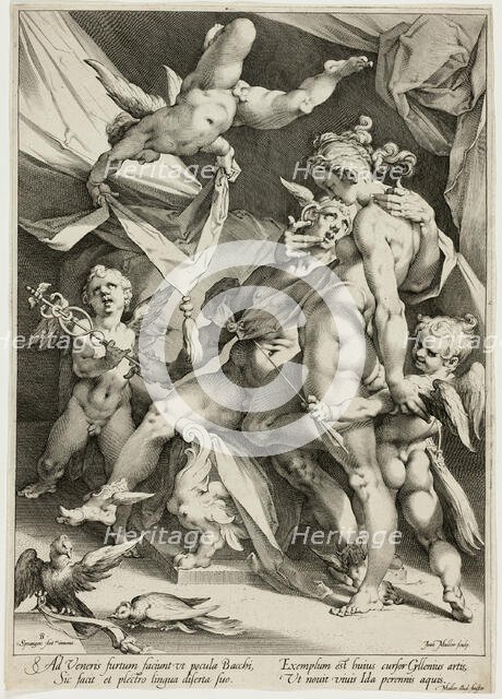 Venus and Mercury, c.1600. Creator: Jan Muller.