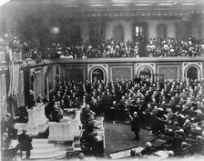 Opening of 60th Congress, Dec. 2, 1907. Creator: Frances Benjamin Johnston.