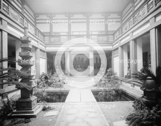 Japanese Garden, Museum of Fine Arts, Boston, Mass., c.between 1910 and 1920. Creator: Unknown.