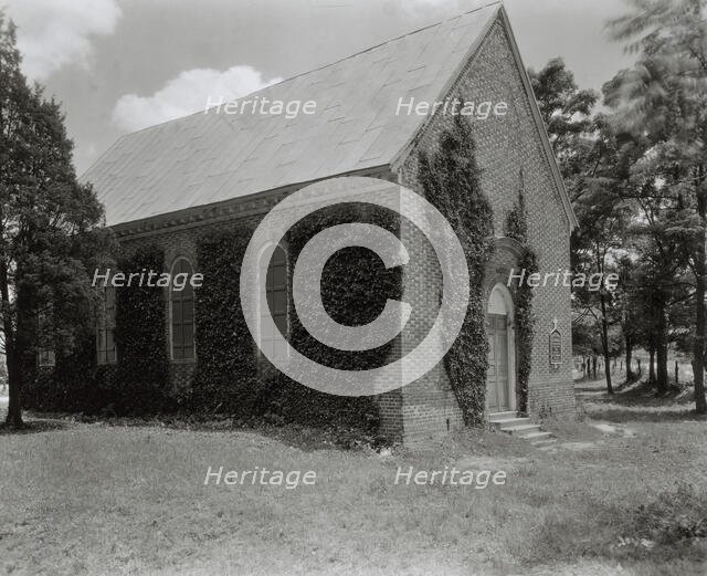 Vauter's Church, Loretto vic., Essex County, Virginia, 1930. Creator: Frances Benjamin Johnston.