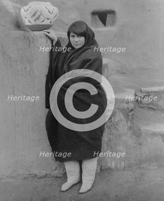 A Zuni belle, c1903. Creator: Edward Sheriff Curtis.