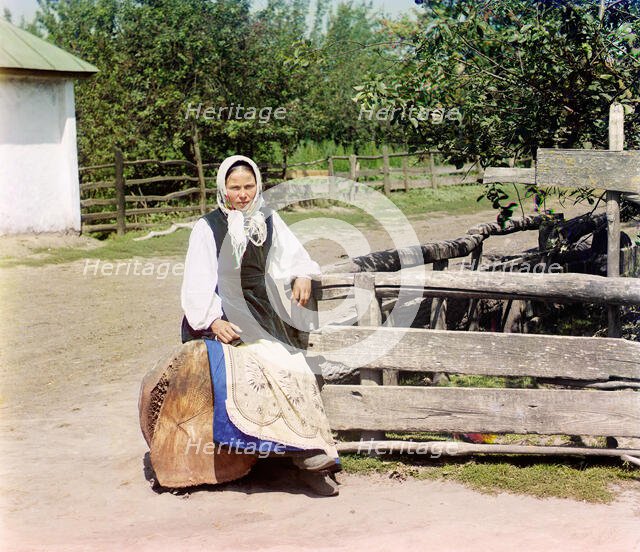 In Little Russia [i.e. Ukraine], between 1905 and 1915. Creator: Sergey Mikhaylovich Prokudin-Gorsky.