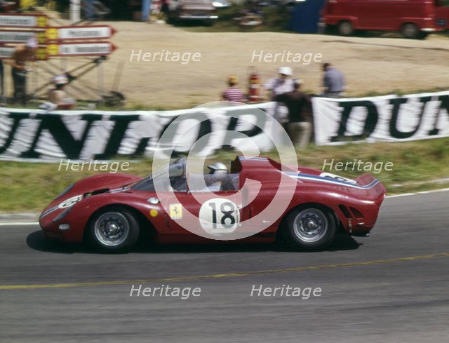 Ferrari 365 P2, Rodriguez - Vaccarella, 1966 Le Mans. Creator: Unknown.