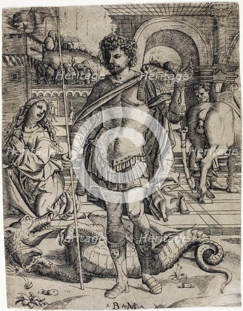 Saint George, 1506. Creator: Benedetto Montagna.