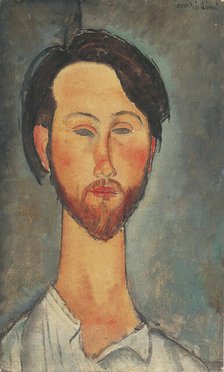 Portrait of Léopold Zborowski (1889-1932), 1918. Creator: Modigliani, Amedeo (1884-1920).