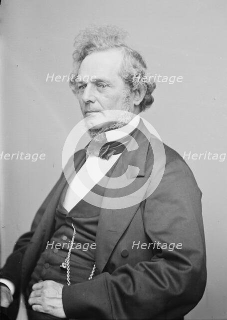 Richard March Hoe, between 1855 and 1865. Creator: Unknown.