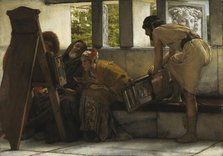 A Roman studio, 1874. Creator: Alma-Tadema; Sir Lawrence (1836-1912).