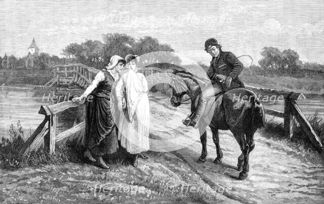 The Post-Boy, by P. R. Morris, A.R.A., 1883. Creator: Unknown.