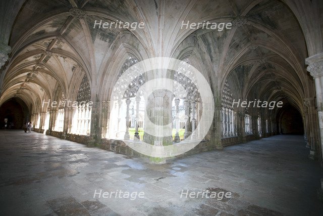 Cloister of King John I, Monastery of Batalha, Batalha, Portugal, 2009.  Artist: Samuel Magal