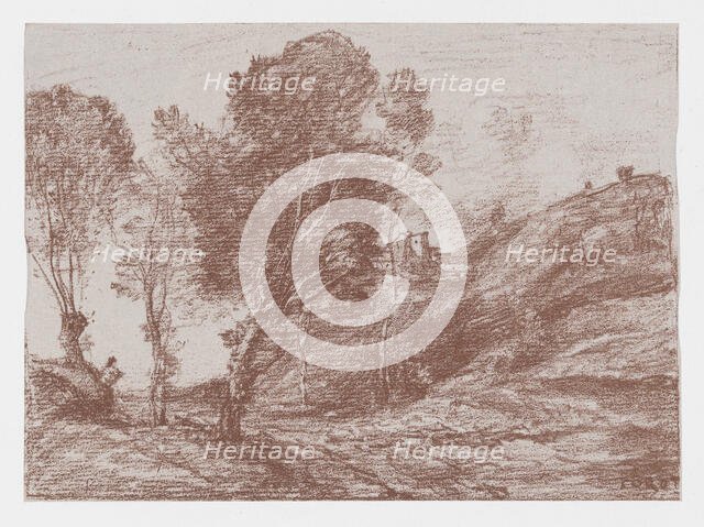 Souvenir of Italy, 1871. Creator: Jean-Baptiste-Camille Corot.