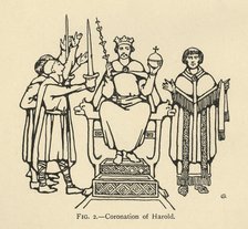 'Coronation of Harold', (1931). Artist: Charles Henry Bourne Quennell.