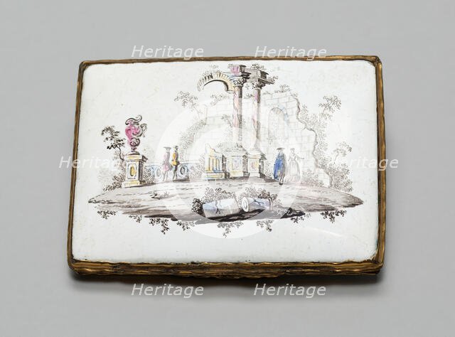 Box, Höchst, c. 1760. Creator: Höchst Factory.