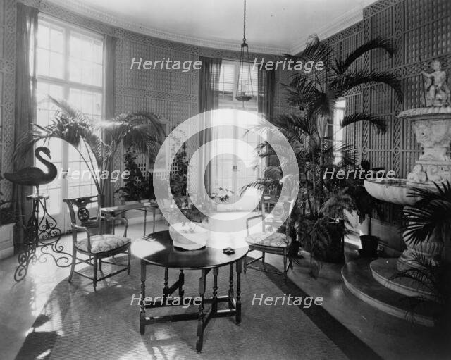 "The Causeway," James Parmelee house, 3100 Macomb Street, Washington, D.C., 1919. Creator: Frances Benjamin Johnston.