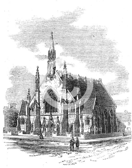New Wesleyan Chapel, Beverley-road, Hull, 1862. Creator: Unknown.
