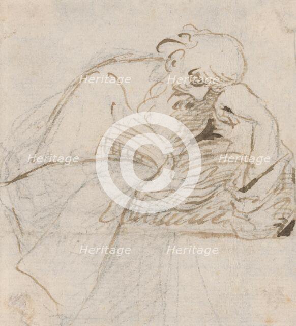 Reading saint, 1601/1700. Creator: Unknown.