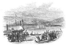 Great Skiff Race, at Newcastle-upon-Tyne, 1844. Creator: Unknown.