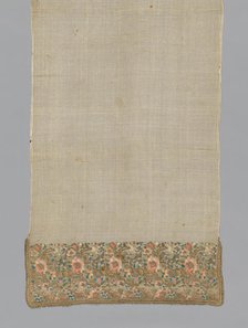 Towel, Turkey, 1850/1900. Creator: Unknown.