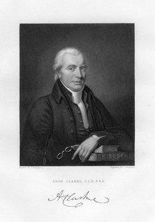 Adam Clarke (c1760-1832), British Methodist theologian and biblical scholar, 19th century.Artist: J Thomson