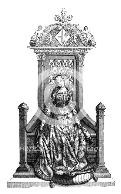 Louise de Savoie, Duchess of Angouleme, (1870). Artist: Unknown