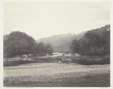 View of the Ribble, Yorkshire, c. 1860, printed c. 1870. Creator: Roger Fenton.