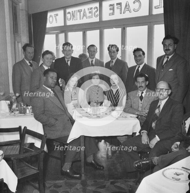 Imperial Cafe, Skegness, East Lindsey, Lincolnshire, 22/05/1954. Creator: John Laing plc.