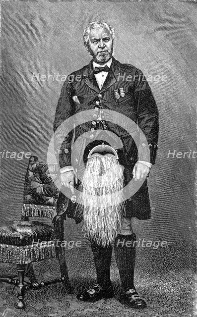 John Brown, Queen Victoria's personal attendant, 1900.Artist: GW Wilson and Company