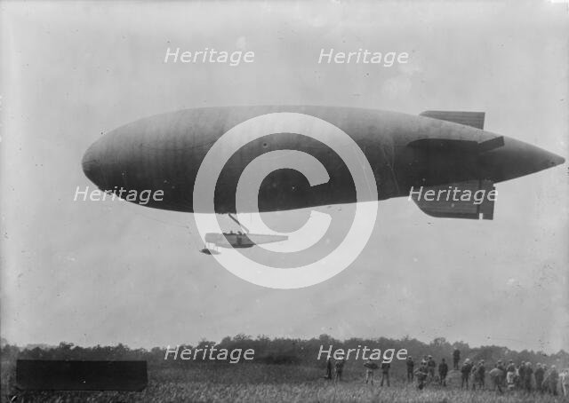 Goodyear dirigible, between c1915 and c1920. Creator: Bain News Service.